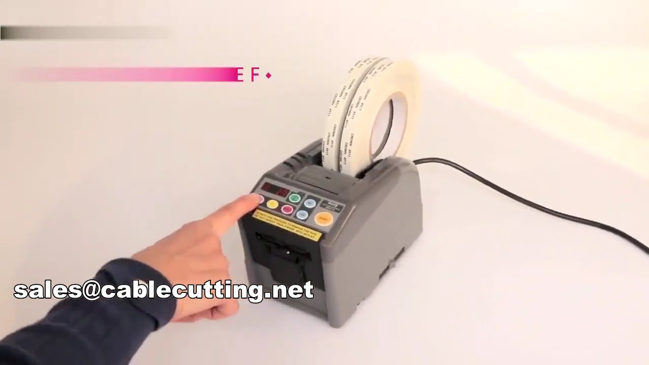 automatic tape dispensers adhesive non adhesive tape cutter packing machine dispensador zcut-9