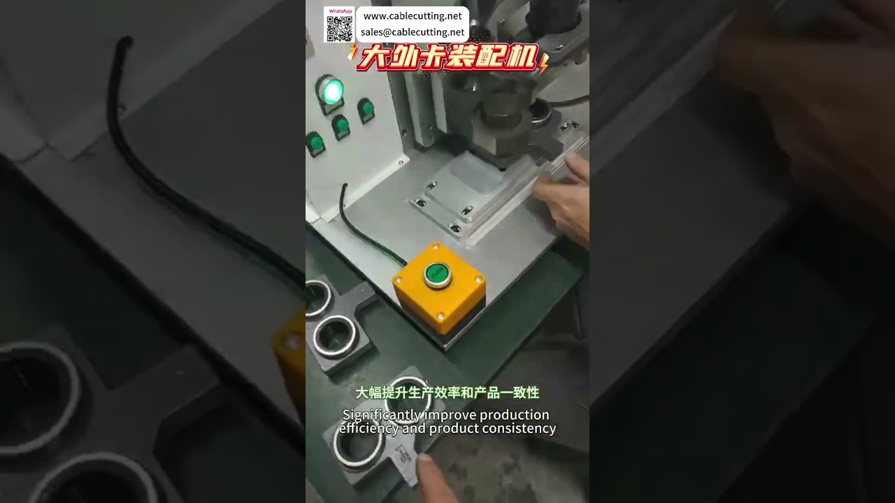 Large External Circlip Assembly Machine Heavy Duty Automated Manufacturing Machinery Factory - Shorts