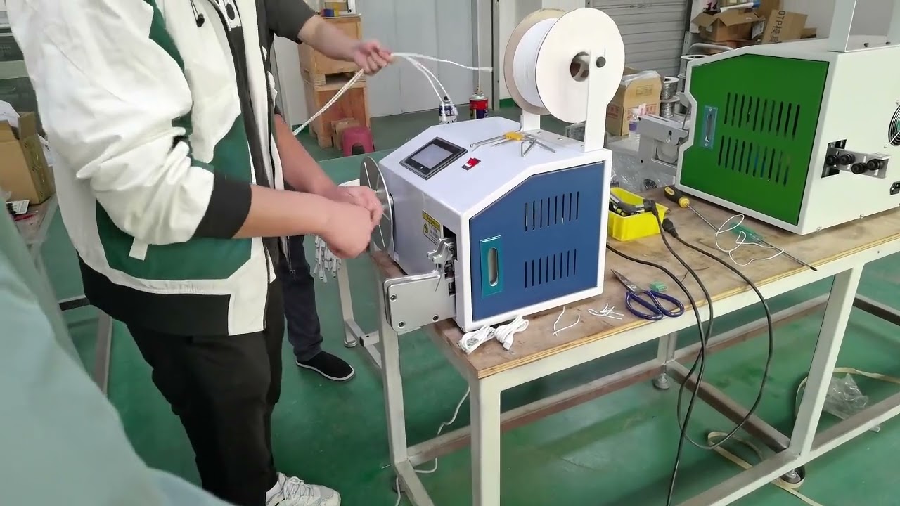 Data Cable Winding and Tying Tips for Factory Organization