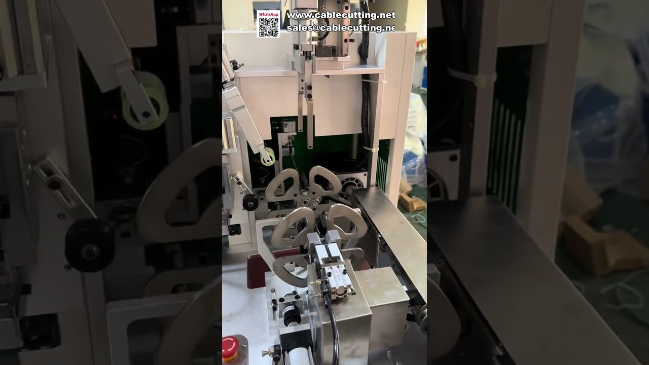 全自動計米剪線繞線綁線機｜高效線材加工一體機
