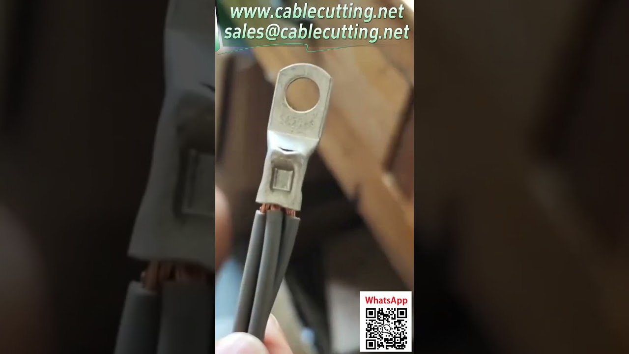 氣動壓接機｜0.25-25平方端子點壓實測｜工廠自動化高效壓接設備