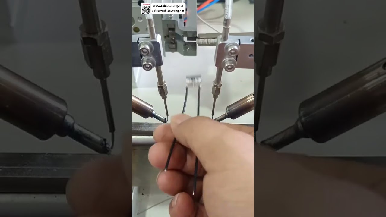 Micro Switch Soldering Machine for Seatbelts  Precision Automotive Component Welding Tool - Shorts
