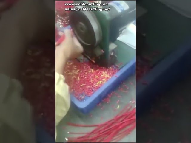 半剝線扭線機｜電源線扭線機｜滾輪式剝線機｜高效線束加工設備