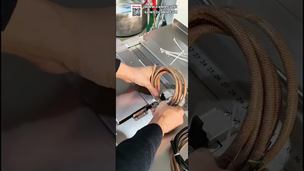 Automatic Nylon Cable Tie Machine for Aircraft Head and Standard Ties - Shorts
