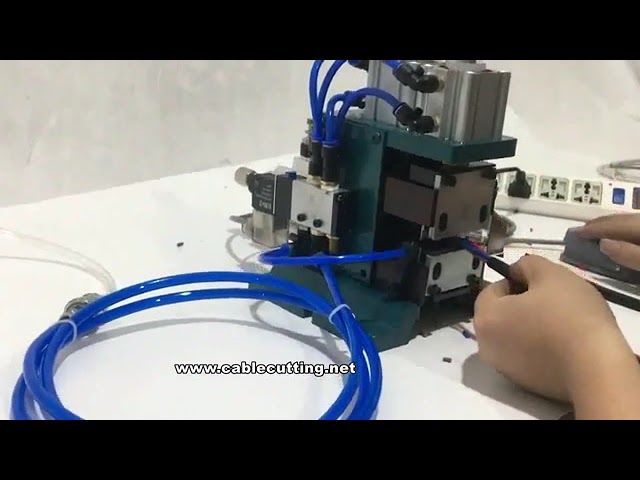 Vertical Electric Wire Stripper Blade | 3F Core Cutter | Pneumatic Skinning Blade