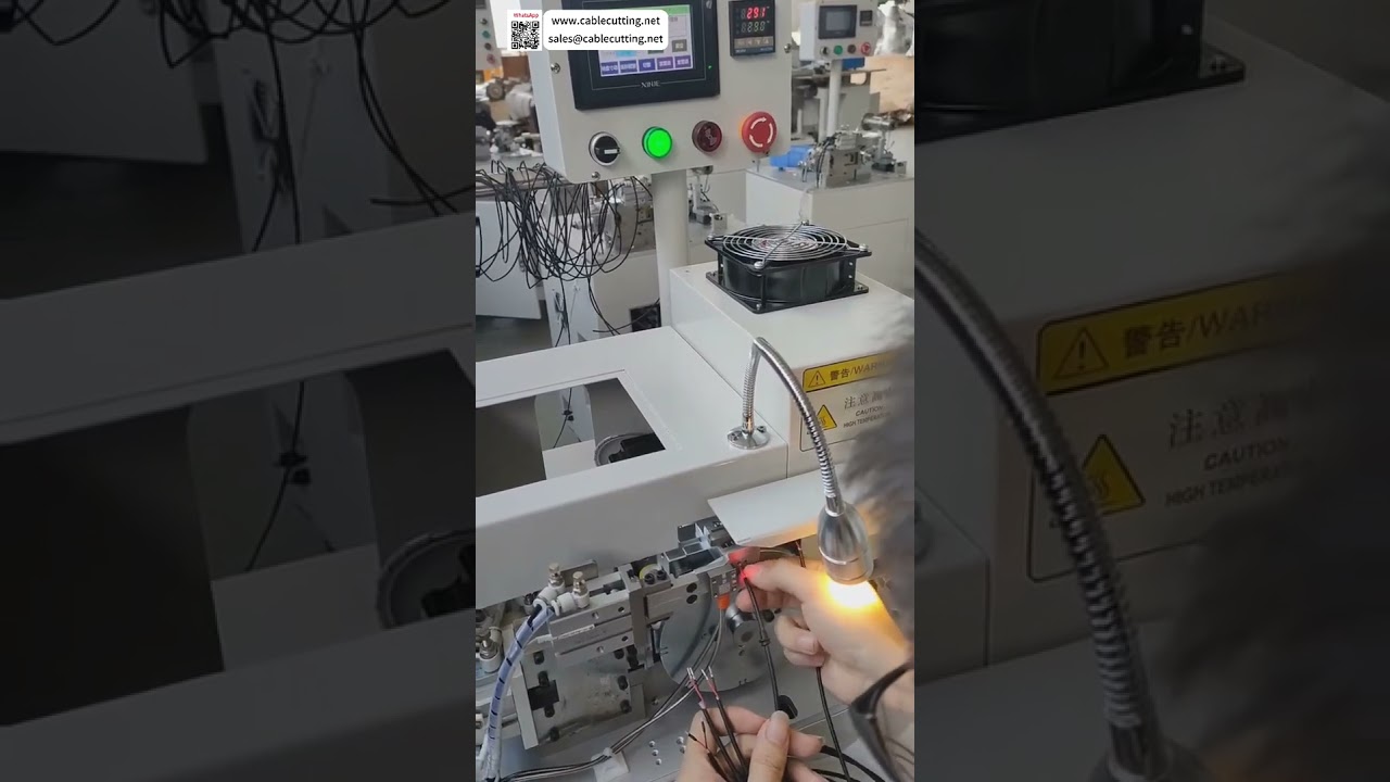 Automatic Tube Baking Machine  Adjustable Length Cutting Insertion & Baking Integrated Tool