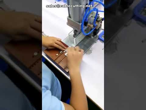 Pneumatic Type Terminal Crimping Machine,Semi automatic Terminal Crimping Machine,Idcide Flat Ribbon