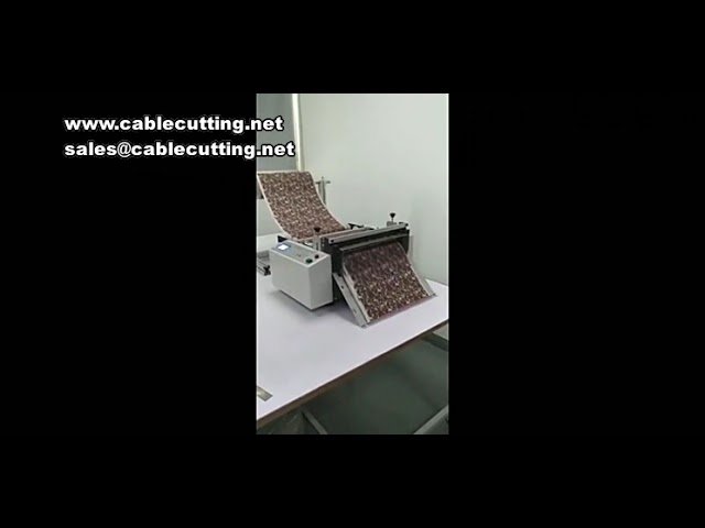 Automatisk PC-film skärmaskin – skär en mängd olika material