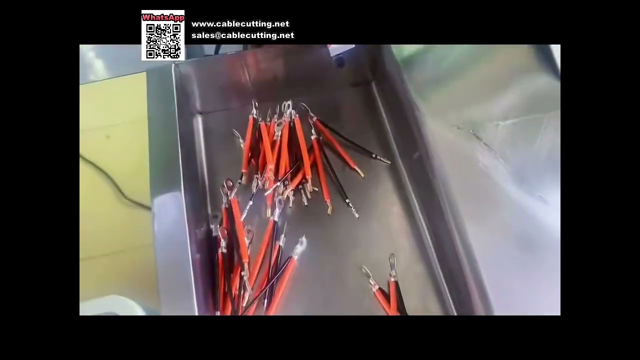 Multi Functional Double Head Twisting Tinning and Terminal Crimping Machine System - Video