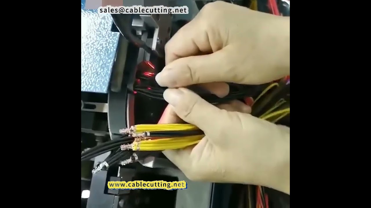 Automatic Heat Shrink Tube Feeding and Cutting Machine