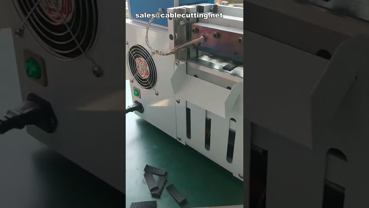 Automatic Pipe Hot Cutting Nylon Tube Cutting Machine  Sleeve Cutting Machine, Pvc Hose Pipe Cutting