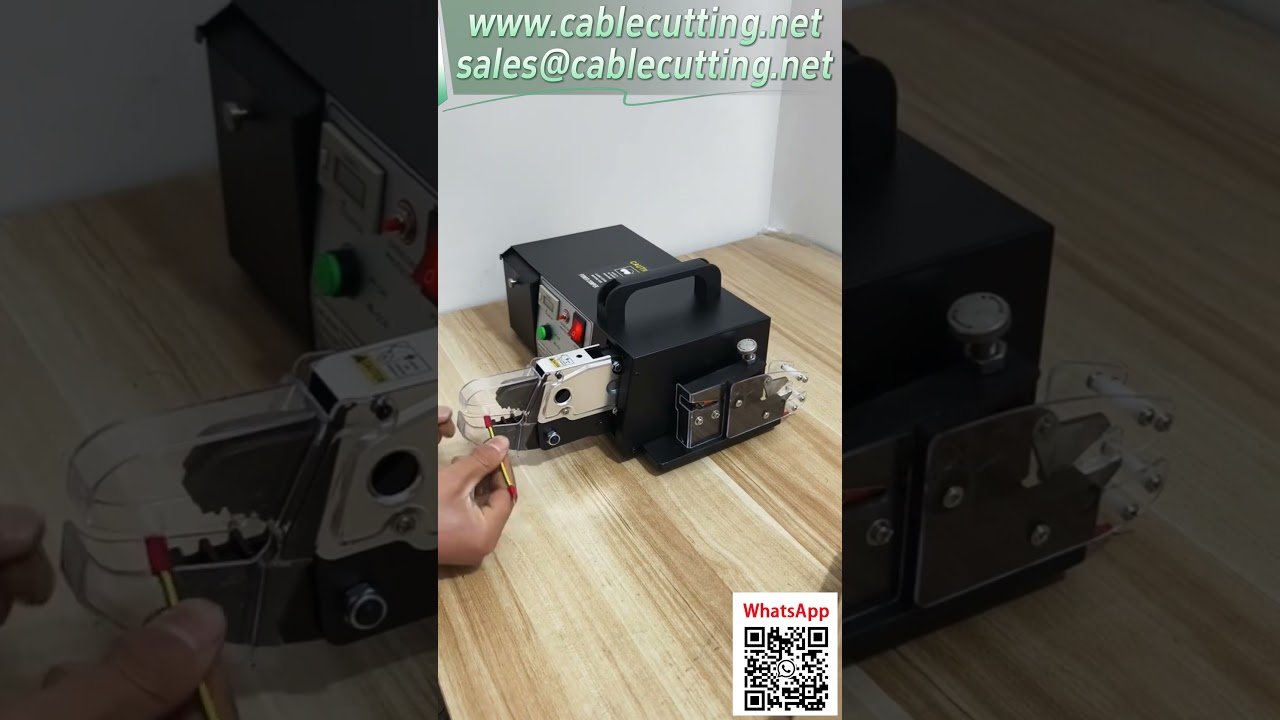 全自動端子壓接機｜集壓接、裁切、剝線於一體，提升產線效率