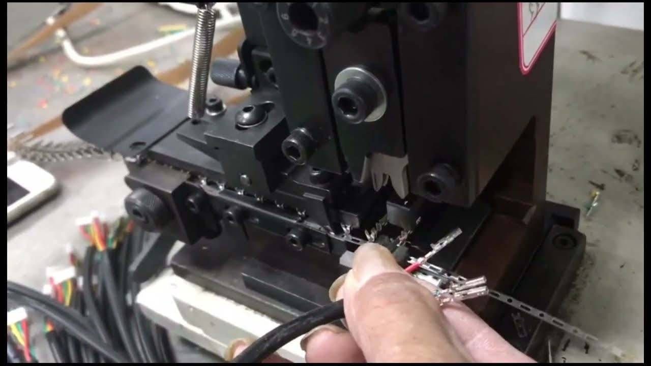 Terminal Crimping Mould Applicator For All Kinds Of Terminal Machine Applicator Horizontal Feed Term