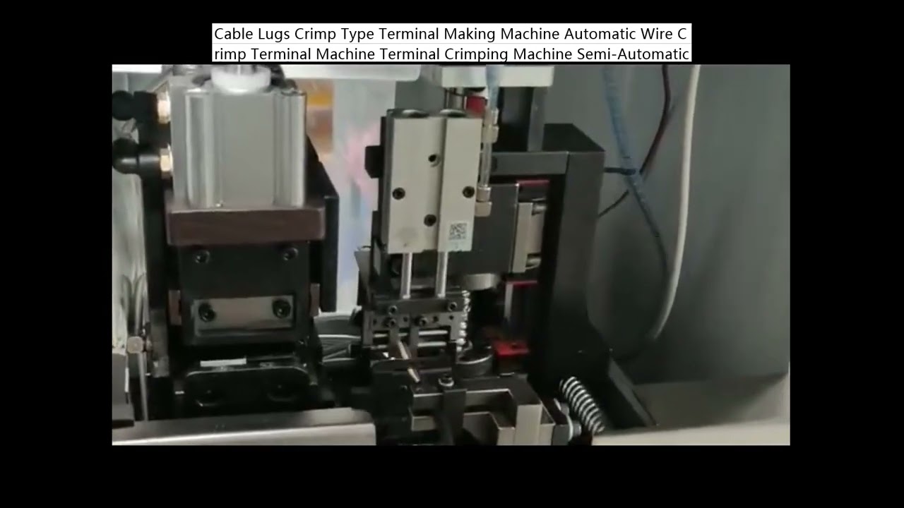 Cable Lugs Crimp Type Terminal Making Machine Automatic Wire Crimp Terminal Machine