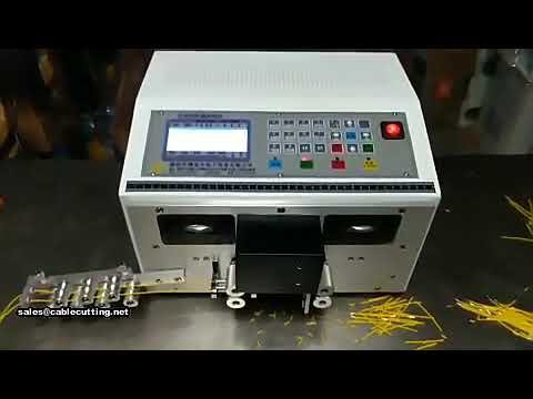高效能電纜裁切剝線機 - 自動化線纜加工設備