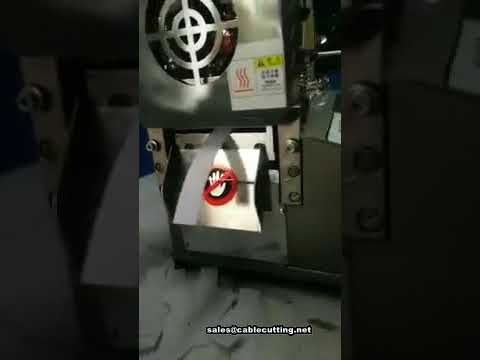 velcro cutting machine