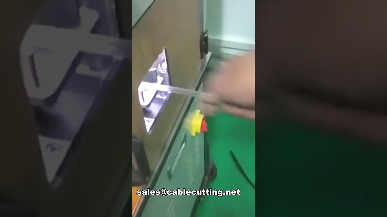 braided sleeving wrap around threading machine for wire and cable