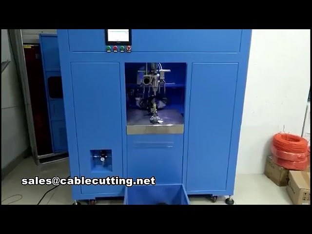 全自動8字形電纜繞線、綑紮與綁定機 - 高效工業電纜管理