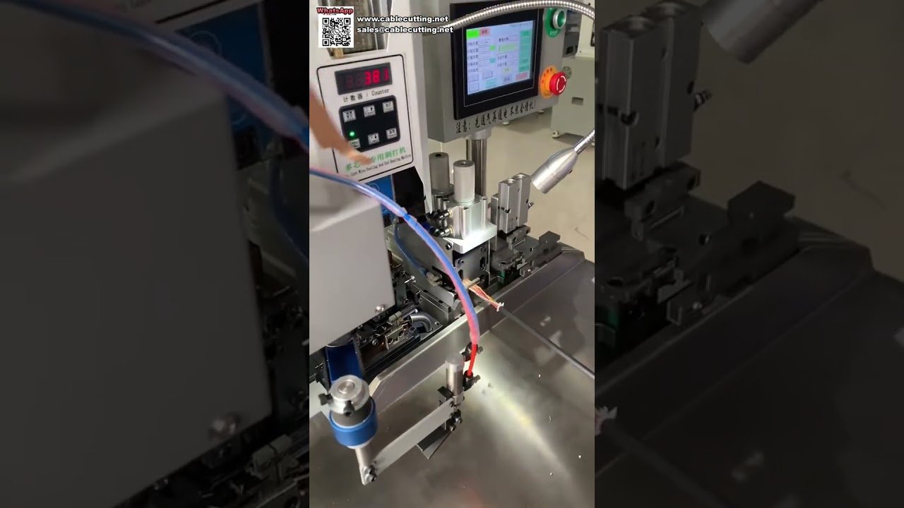 Multifunctional Multi Core Wire Stripping & Crimping Machine — high processing efficiency