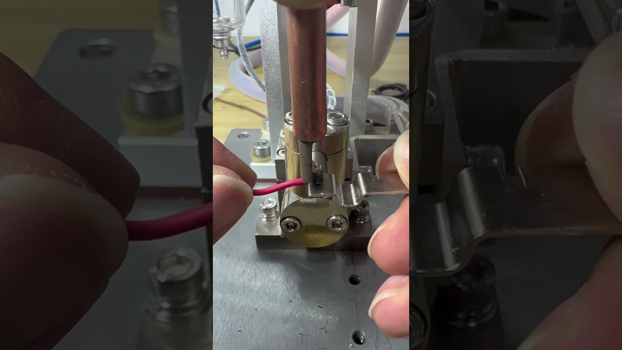 Effortless Terminal to Harness Welding Instant Forming with Precision Resistance Welder Tools
