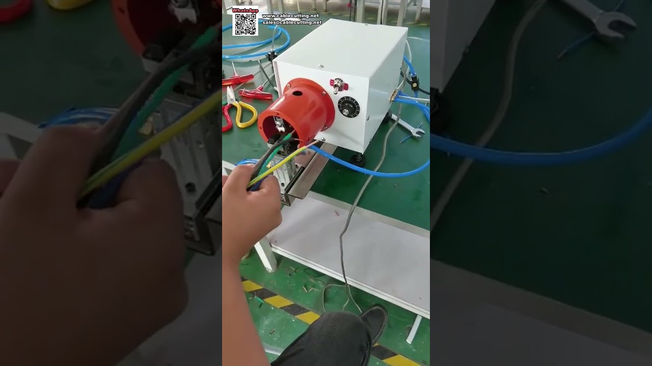 Automatic Wire Stripping and Twisting Machine — Strip and Twist in One Cycle