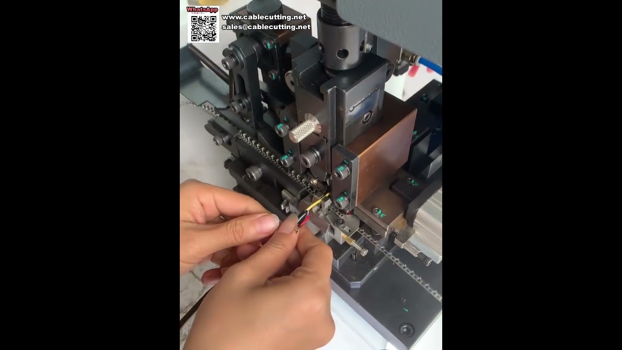 Single Wire Stripping Crimping Machine Fast Feeding And Peeling Core Cable Processing