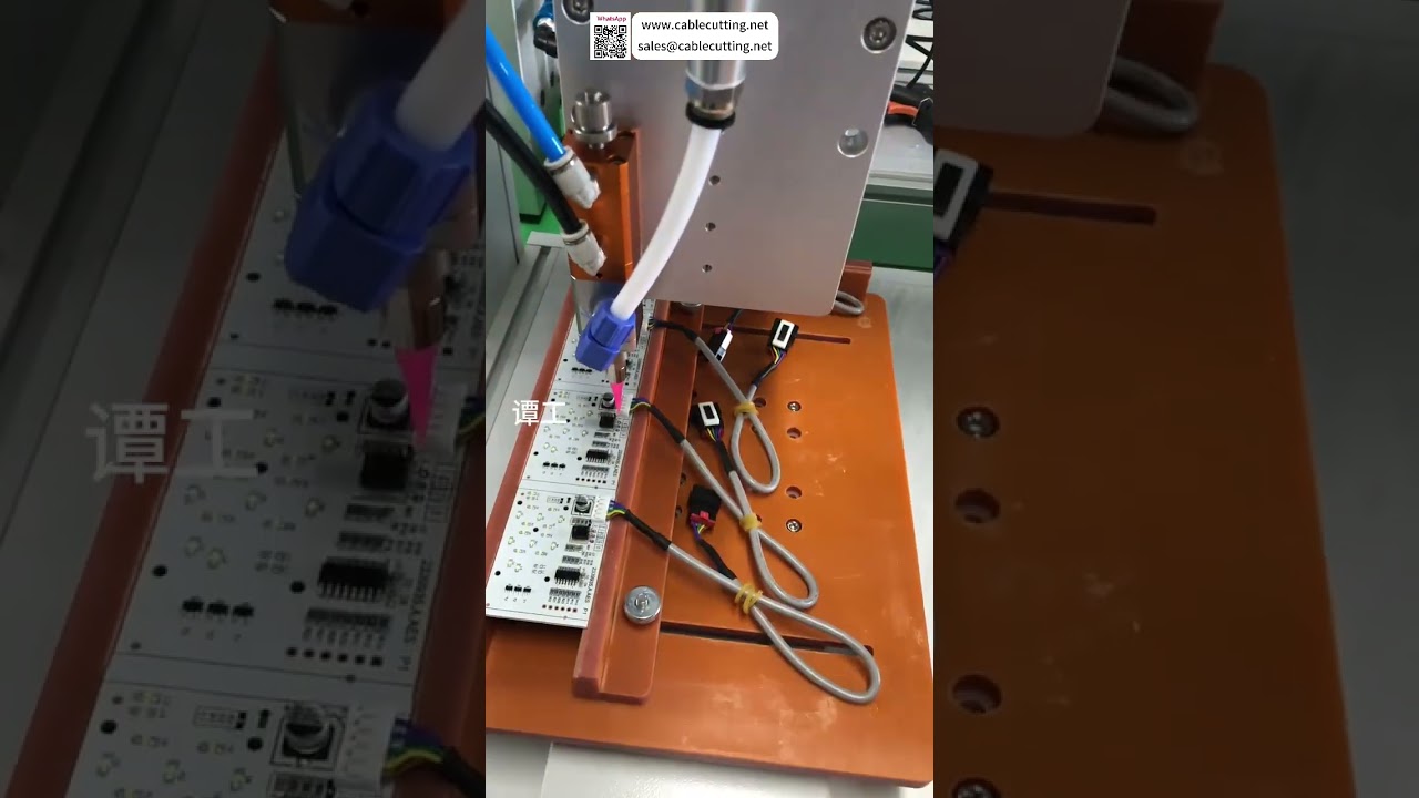Circuit Board Automatic Silicone Dispensing Machine  Factory Automation System  Fast Setup