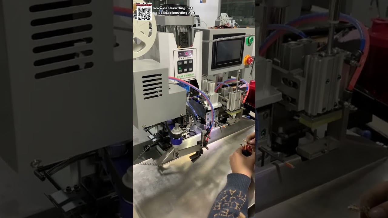 Multi Core Wire Stripping And Crimping Machine Precise Efficient Zero Rework Needed