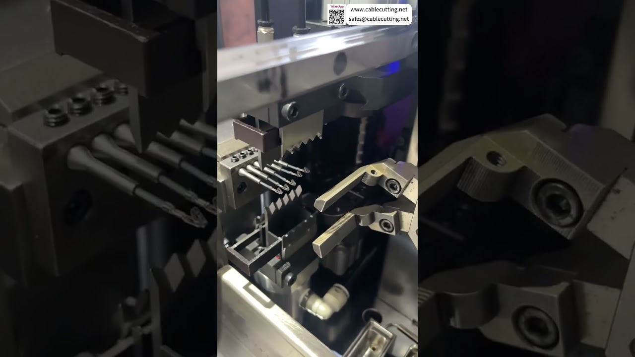 Fully Automatic Terminal Crimping and Tinning Machine High Output Production Equipment Tool