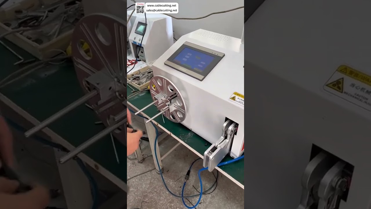 Semi Automatic Wire Tying Machine  High Speed Bundling for Wire Harness Manufacturing Tool