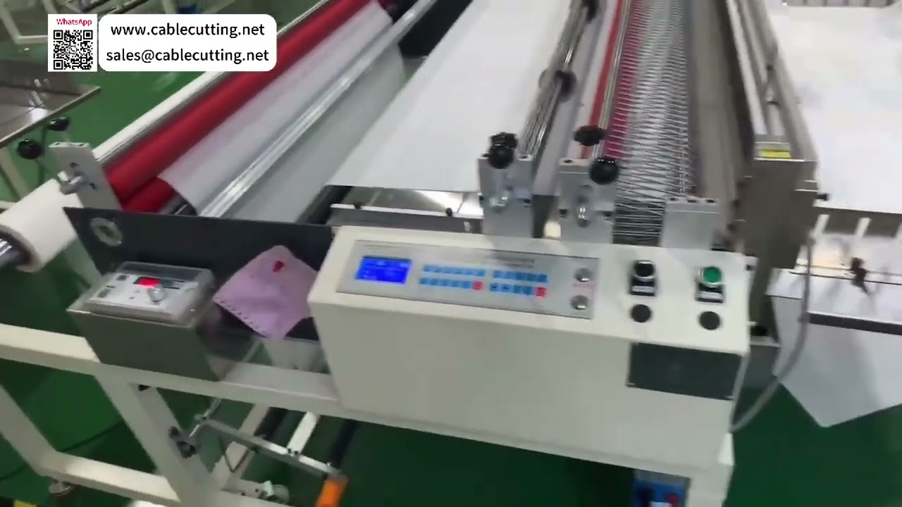 High Efficiency Slitting and Transverse Web Cutter Production Testing Setup Operations