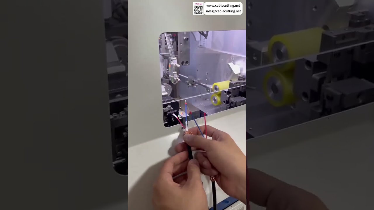 Wire Stripping Number Tube Insertion Crimping Integrated Machine Tool Systems Process Sets