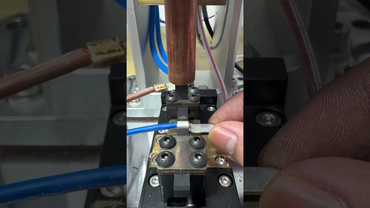 Wire Harness Terminal Resistance Welder Professional Spot Welding Equipment for Factories
