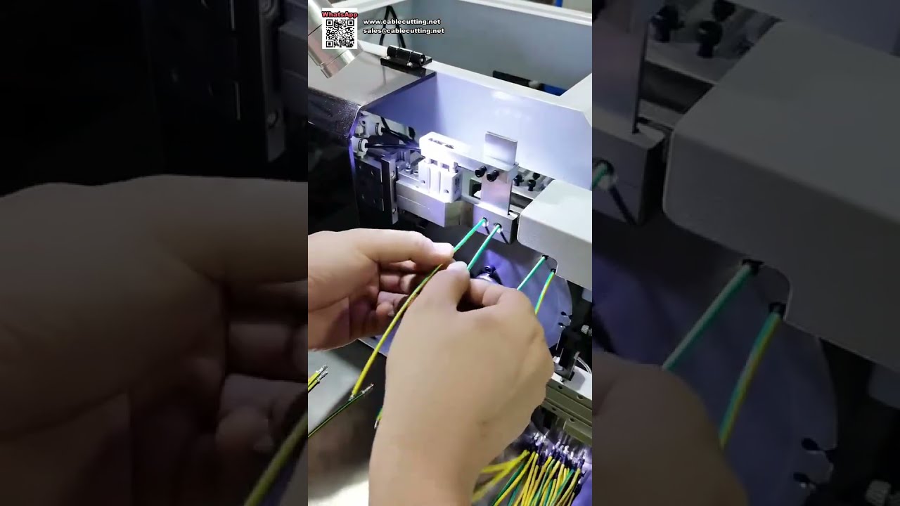 Auto Heat Shrink Tube Insertion & Baking Machine — Insert And Shrink In One Flow
