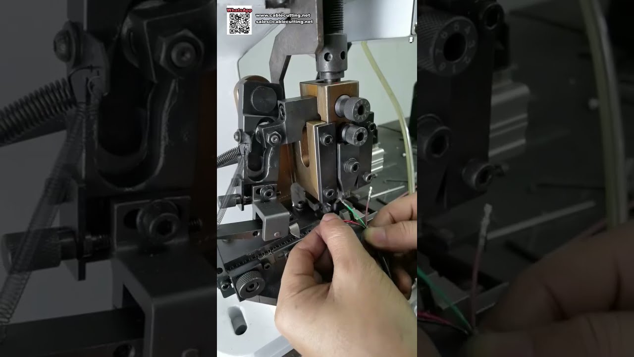 Inner Core Stripping & Crimping Machine — One-Step Wire Processing
