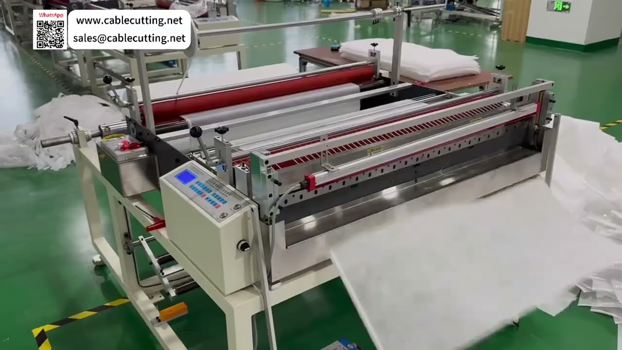 Meltblown Non Woven Fabric High Efficiency Auto Sheet Cutter Production Processing Set
