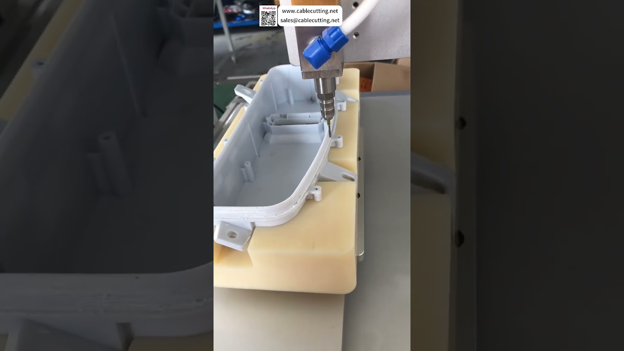 Silicone Sealant Auto Dispensing Machine — Factory Automation Setup
