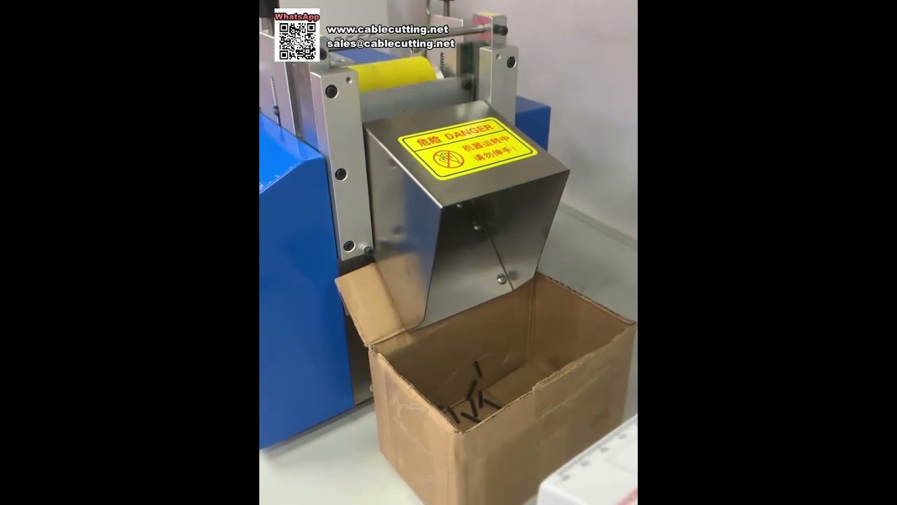 Computerized Tube Cutting Machine Fast Precision Cuts Double Wire Harness Efficiency