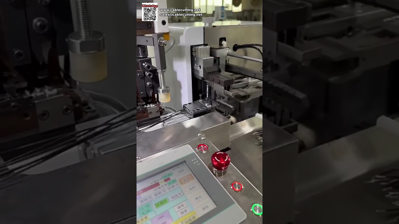 Five Wire Automatic Cutting Stripping Twisting Crimping Tinning Machine Equipment