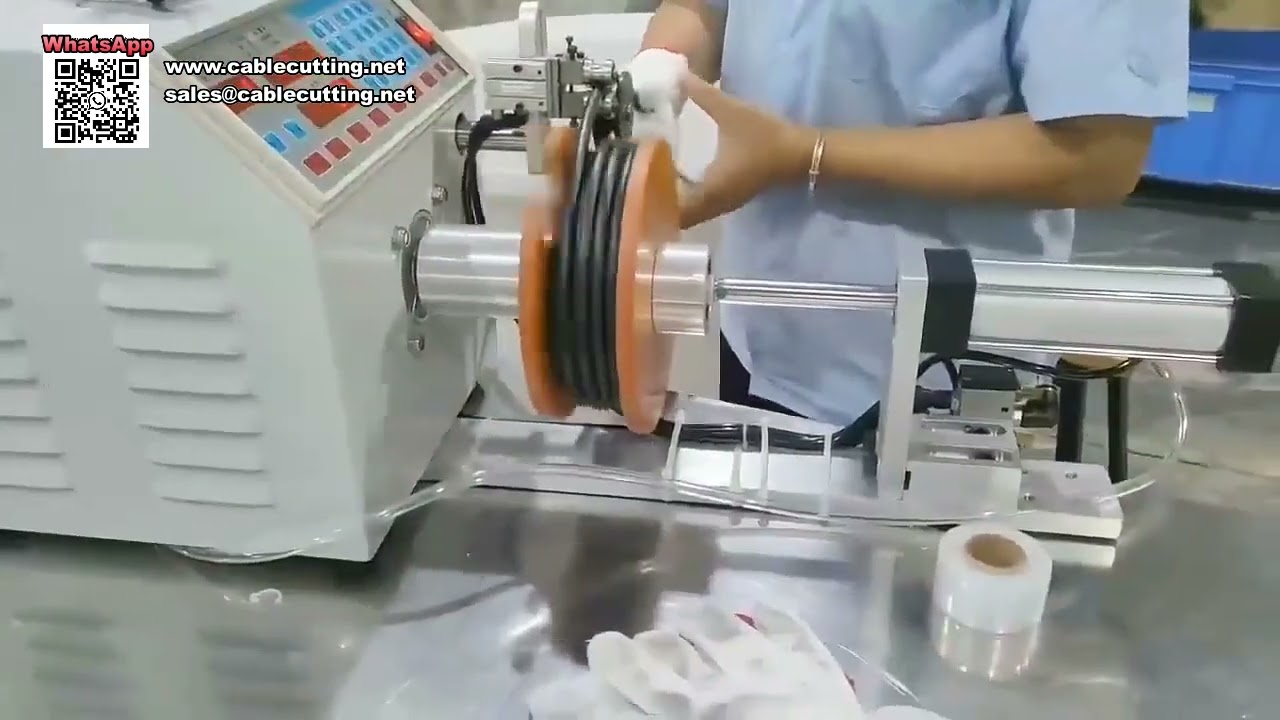Auto Sorting Wire Winding Machine  Precision Cable Coiling & Assembly Processing