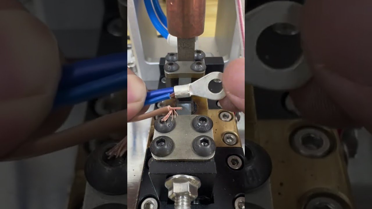 Dual Wire to Single Terminal Welding One Step Precision Ultrasonic Welding Equipment Systems
