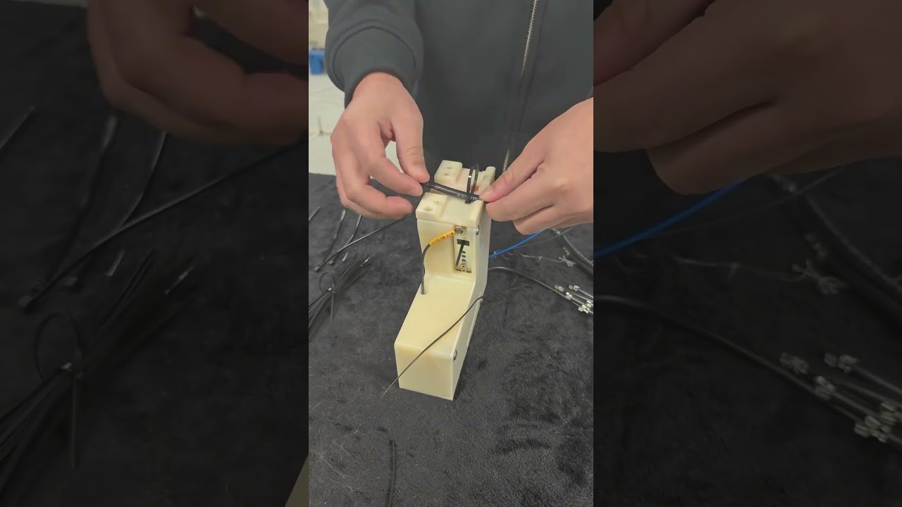 Versatile Board Mounted Cable Tie Tool — Fast Zip and Cut