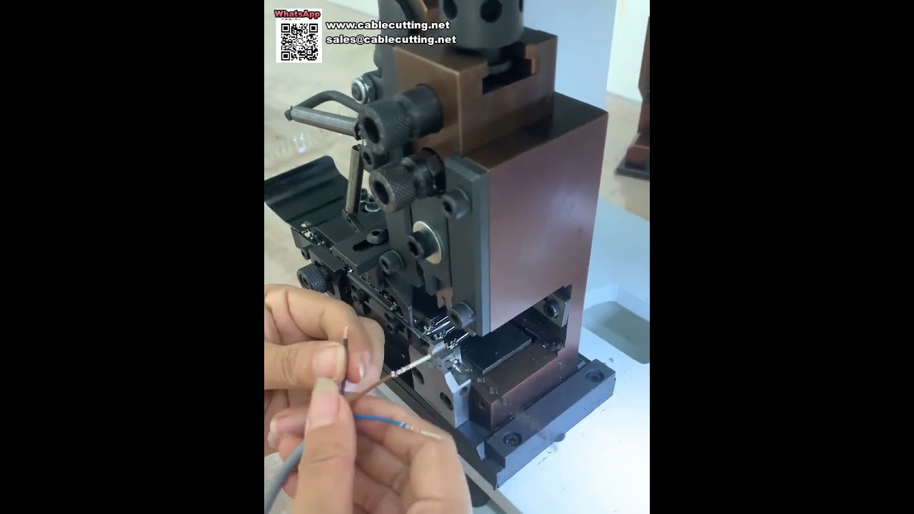 Semi Automatic Terminal Crimping Machine Precise Pressing Double Your Wiring Efficiency