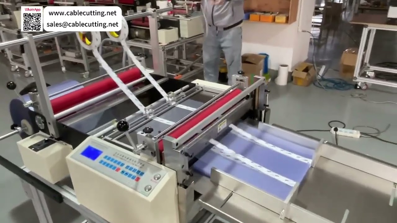 Film Precision Lamination Double Sided Adhesive Saving Auto Sheet Cutter Setup System