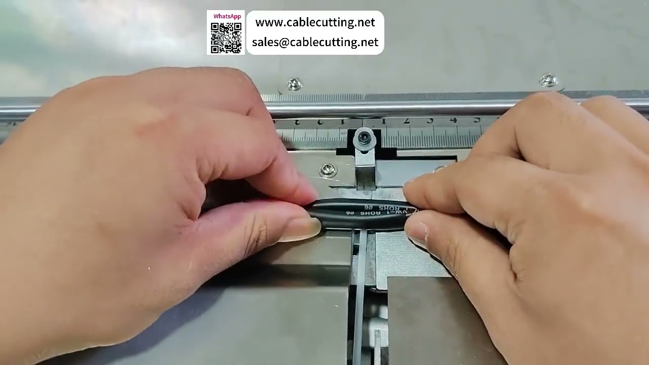 Automatic Nylon Cable Tie Machine — 100mm Length Cable Ties
