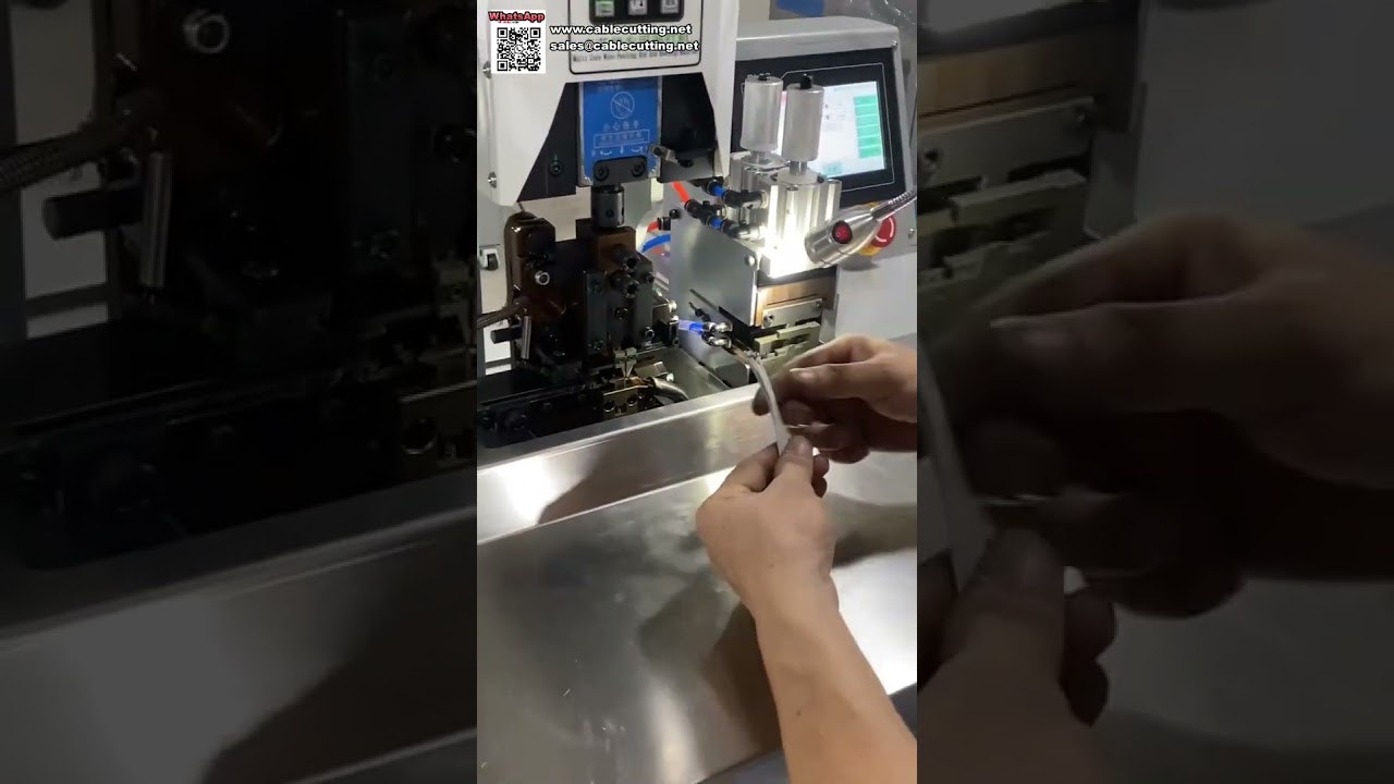 Precision Temperature Control Flat Cable Splicing Crimping Machine Harness Processing