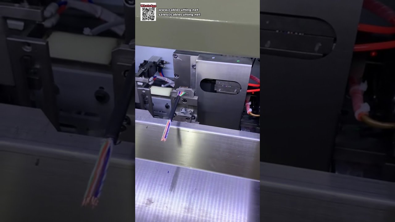 Automatic Multi Core Cable Tinning Machine Precise Soldering For Wire Harness Factory