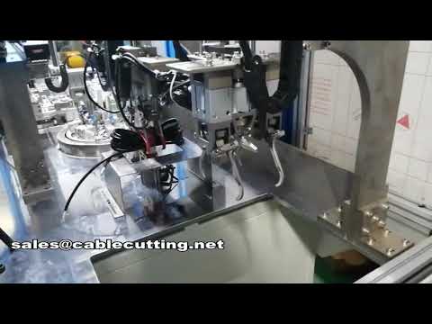 high-end meter precision big 8 word single tie type cutting stripping winding tie  WPM-CPRT81TH - Video