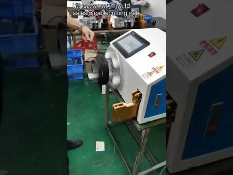 Automatic Electric Copper Wire Tying Usb Data Cable Binding Spooling Machine