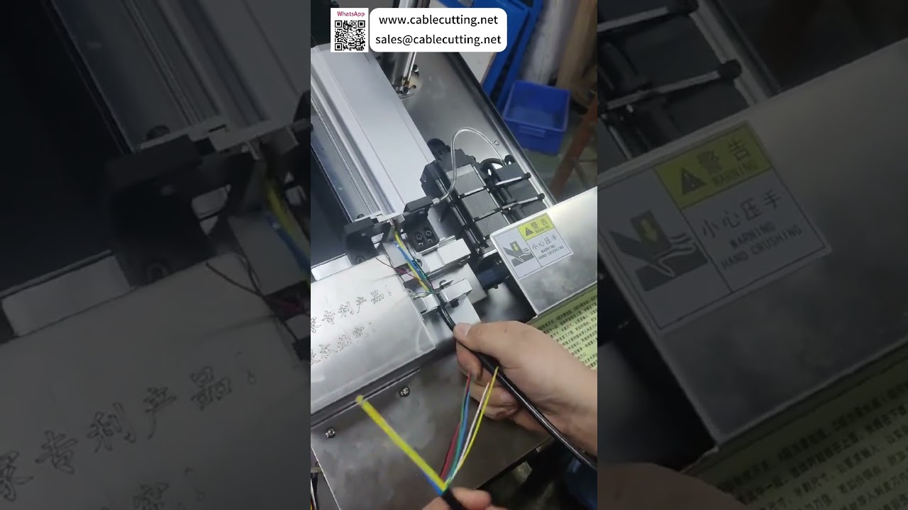 Automatic Wire Cutting and Multi Segment Stripping Machine For Highly Precise Length Operations